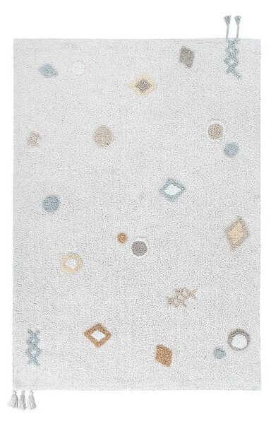 Covor pentru copii crem lavabil/țesut manual din bumbac 140x200 cm Kim – Lorena Canals