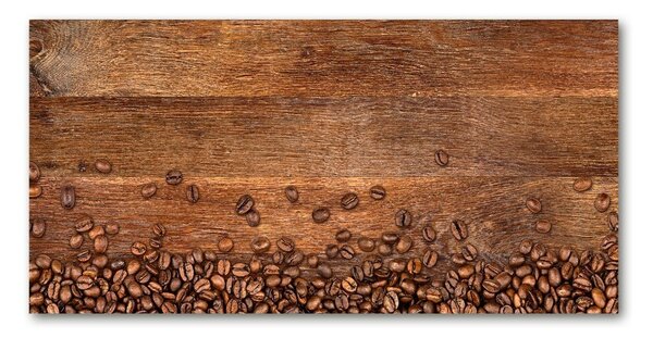 Tablou Printat Pe Sticlă Boabe de cafea