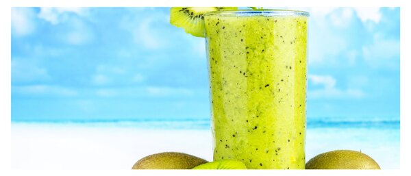 Tablou - smoothie kiwi (120x50 cm)