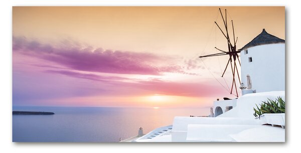 Fotografie imprimată pe sticlă Santorini, Grecia