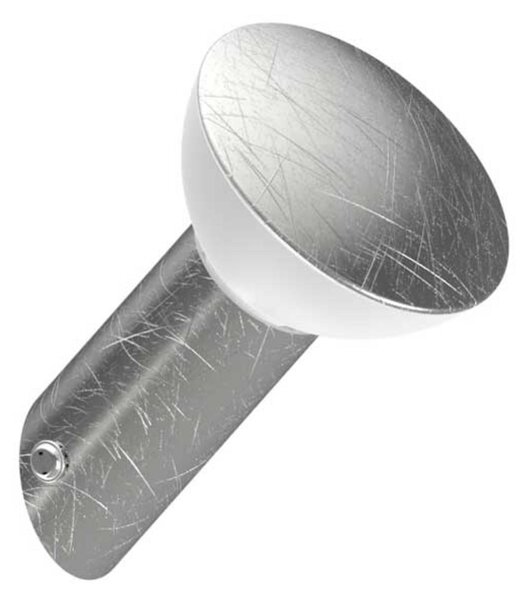 LIGHTME Lightme lampă oglindă Aqua Sidelight oblică argint, Metalic, Baie, Metal, Modern