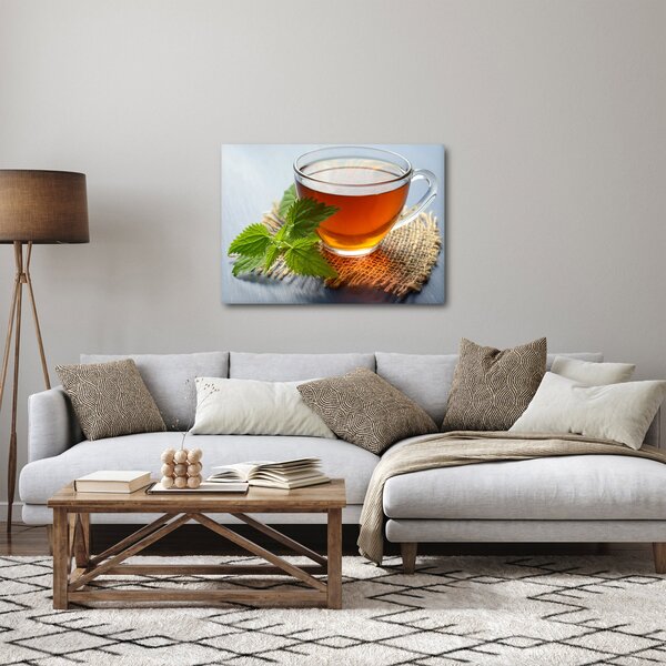 Tablou cu ceașca cu ceai (70x50 cm)