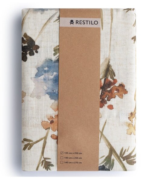 Draperie crem 135x250 cm Flosi – Restilo