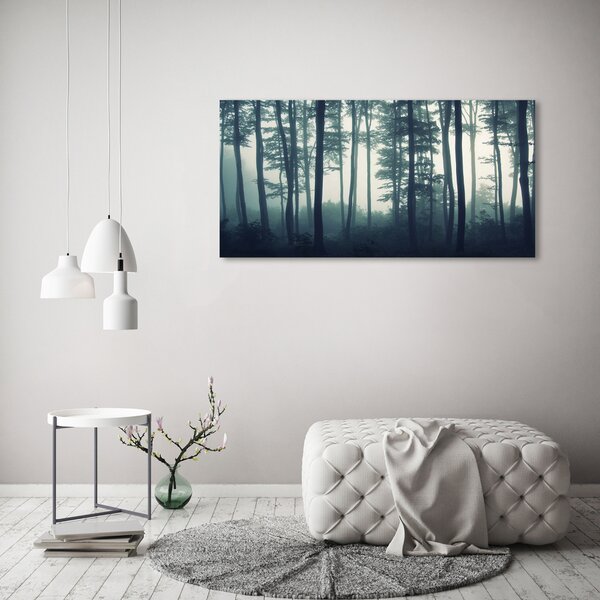 Imprimare tablou canvas Pădure în ceață