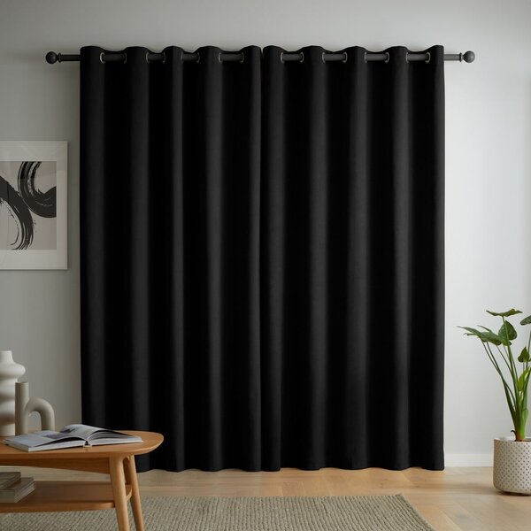 Draperii negre blackout 2 buc. 117x137 cm Wilson – Catherine Lansfield