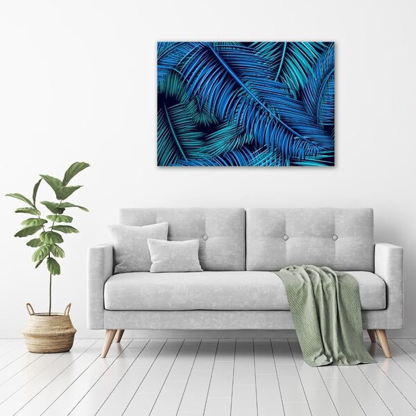 Print pe canvas frunze de palmier