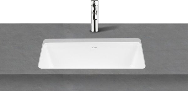 Oltens Drammen lavoar 48x36.5 cm dreptunghiular sub blat alb luciu 40106000