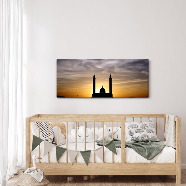 Tablou cu obiect istoric (120x50 cm)