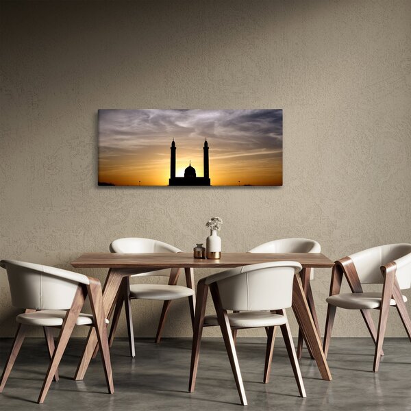 Tablou cu obiect istoric (120x50 cm)