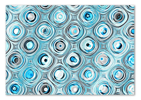 Fotografie imprimată pe sticlă opera de arta fractală
