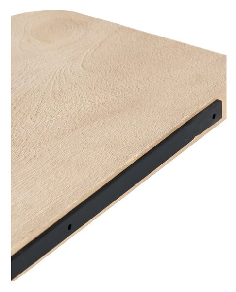 Raft în culoare naturală din lemn de mango 50 cm Tarontu – Light & Living