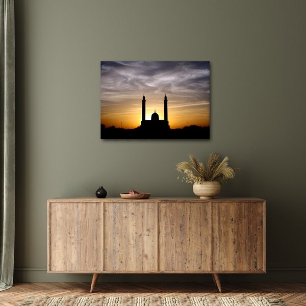 Tablou cu obiect istoric (70x50 cm)
