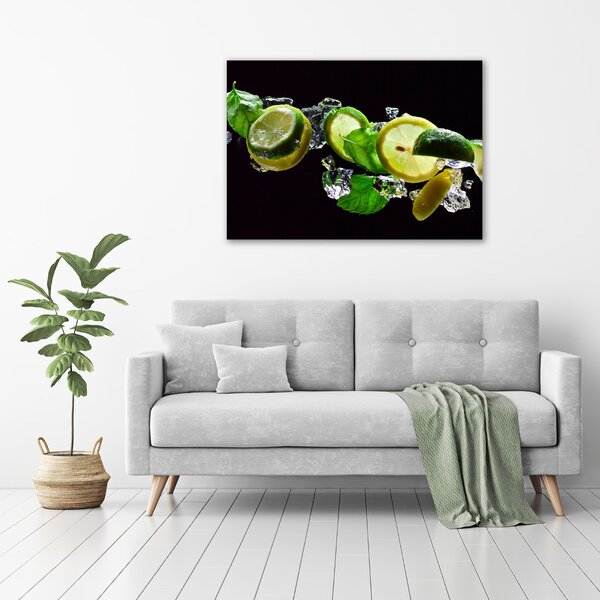 Tablou canvas Lime si lamaie