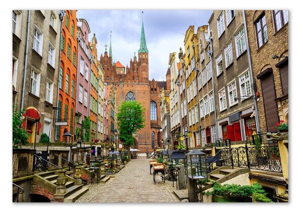 Tablou sticlă Polonia Gdańsk