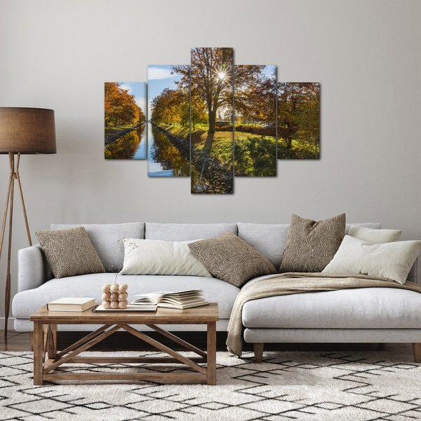 Tablou cu canal de apă (150x105 cm)