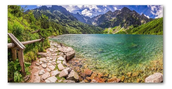 Tablou sticlă Marine ochi Tatry
