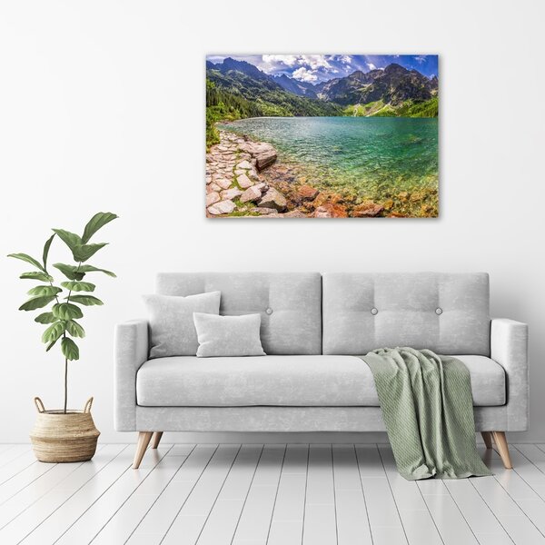 Tablou pe pânză canvas Marine ochi Tatry