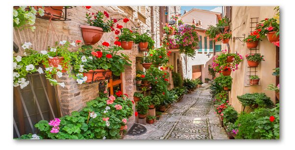 Imagine de sticlă străzile italiene