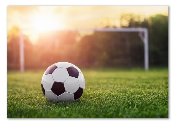Tablou pe pe sticlă Fotbal
