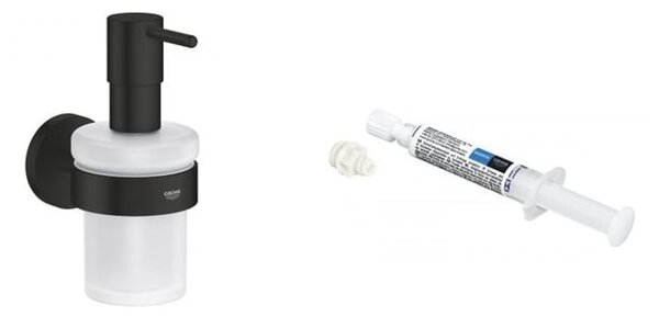 Set dozator săpun Grohe Start 411952430, adeziv Grohe QuickGlue 41127000