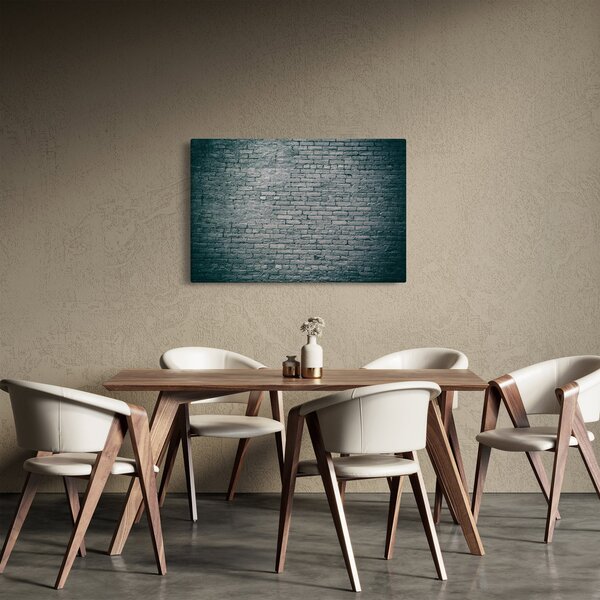 Tabloul cu perete din cărămidă (90x60 cm)