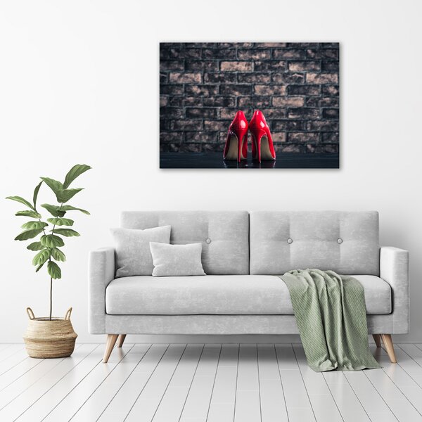 Imprimare tablou canvas tocuri Red