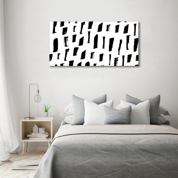 Print pe canvas pata alb-negru