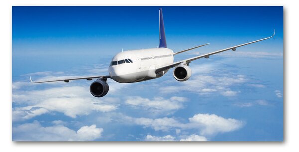 Imagine de sticlă Avionul în aer