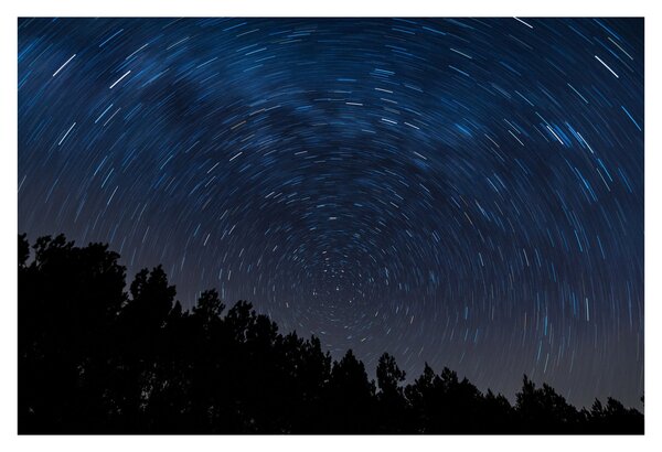 Tabloul cu cerul nocturn (90x60 cm)