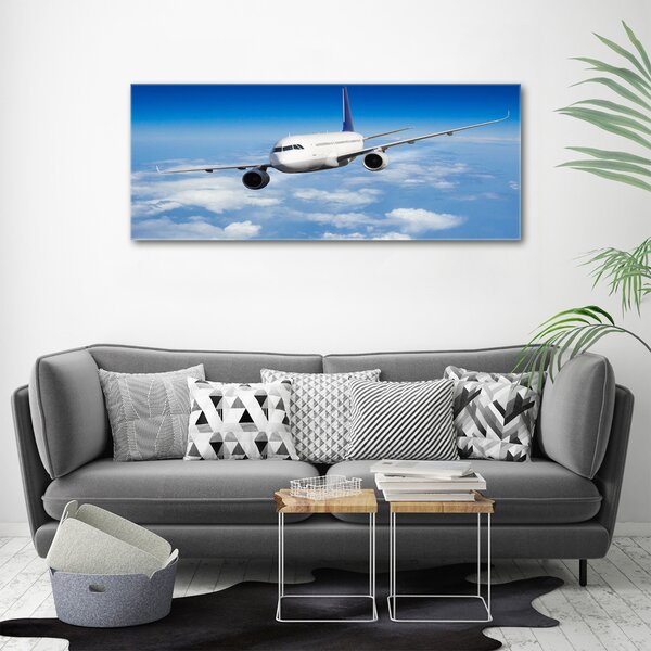 Imprimare tablou canvas Avionul în aer