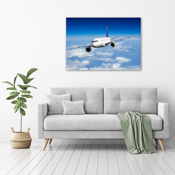 Imprimare tablou canvas Avionul în aer