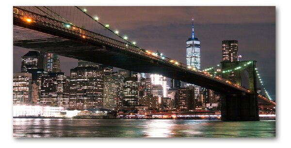 Fotografie imprimată pe sticlă Manhattan New York City