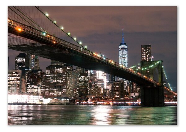 Fotografie imprimată pe sticlă Manhattan New York City