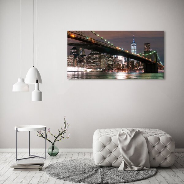 Fotografie imprimată pe sticlă Manhattan New York City