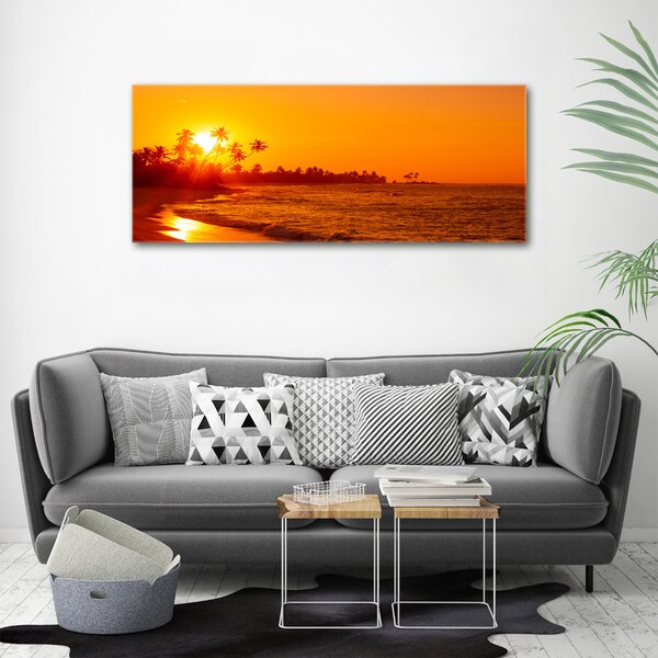 Tablou pe pânză canvas Sunset Beach