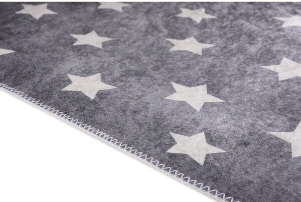 Covor pentru copii gri lavabil 120x180 cm Shining Stars – Vitaus