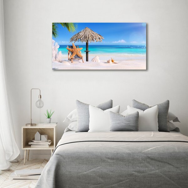 Tablouri tipărite pe pânză Sărbătorile Beach