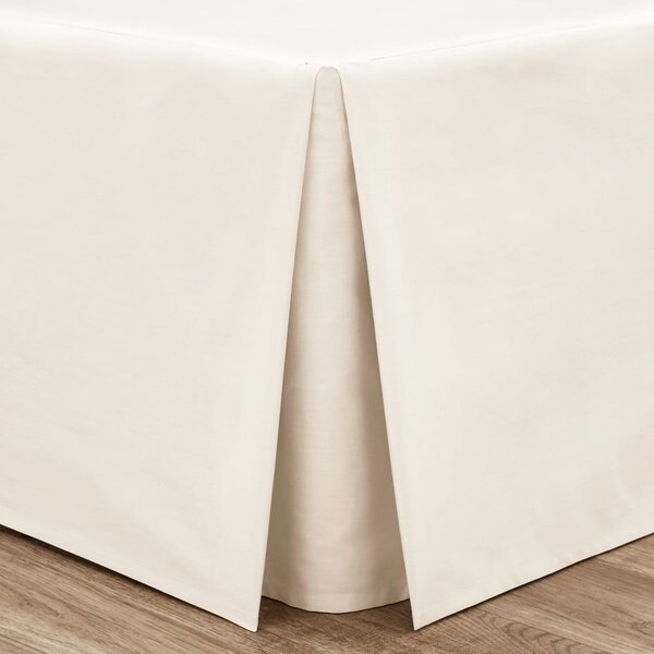 Husă pentru cadru de pat crem din bumbac percale 150x200 cm Easy Iron Percale – Catherine Lansfield