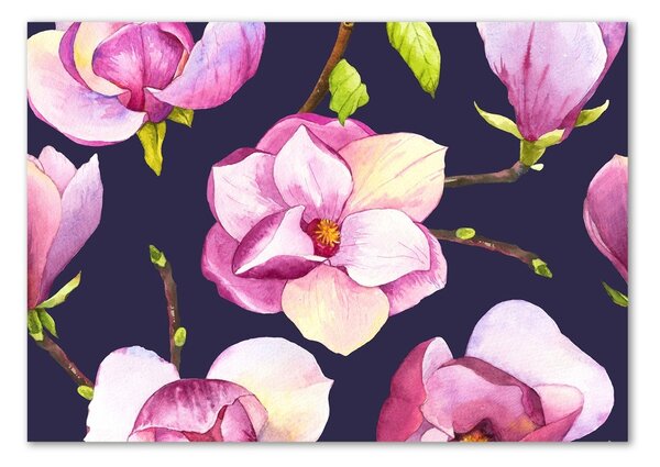 Fotografie imprimată pe sticlă Magnolie