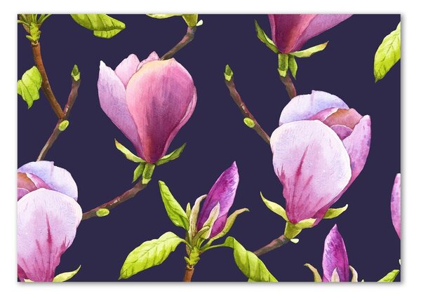Tablou sticlă Magnolie