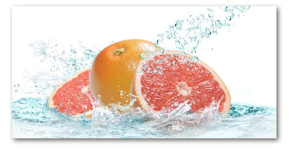 Fotografie imprimată pe sticlă grapefruit