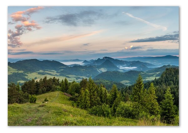 Imagine de sticlă Panorama Pieniny