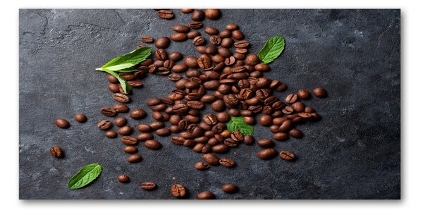 Tablou sticlă Boabe de cafea