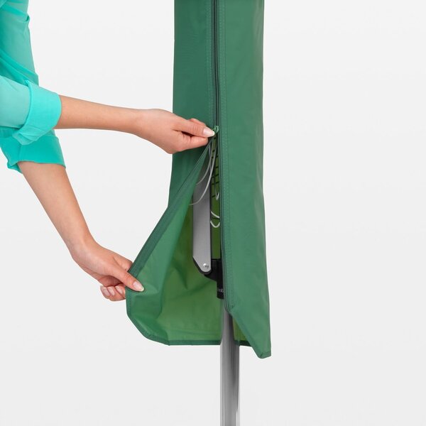 Uscător de rufe argintiu pentru grădină 50 m Topspinner – Brabantia
