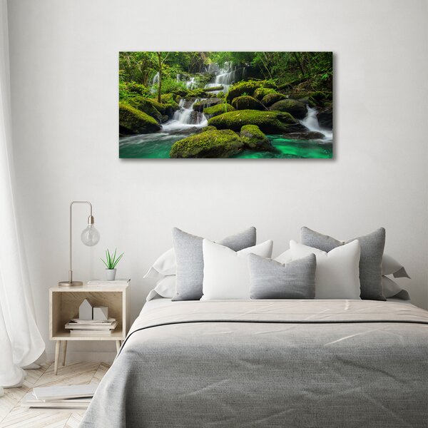 Print pe pânză Cascada din pădure