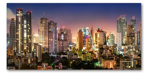 Tablou sticlă Bangkok noapte