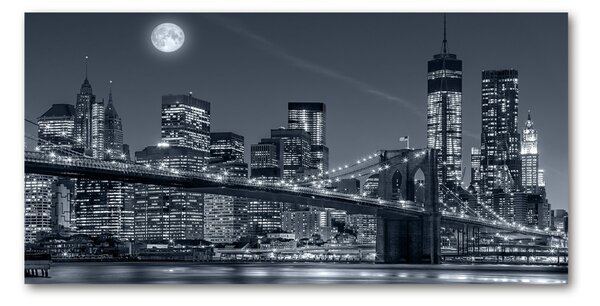Tablou pe pe sticlă Manhattan New York City