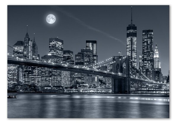 Tablou pe pe sticlă Manhattan New York City
