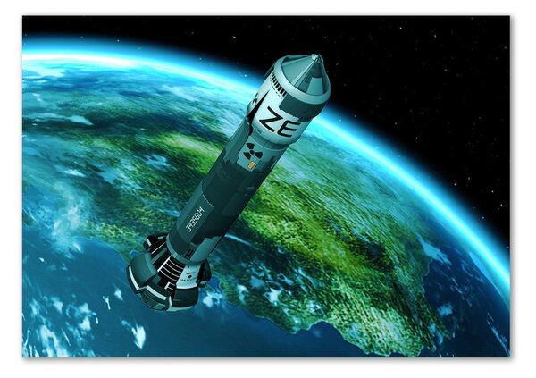 Imagine de sticlă rachetă nucleară