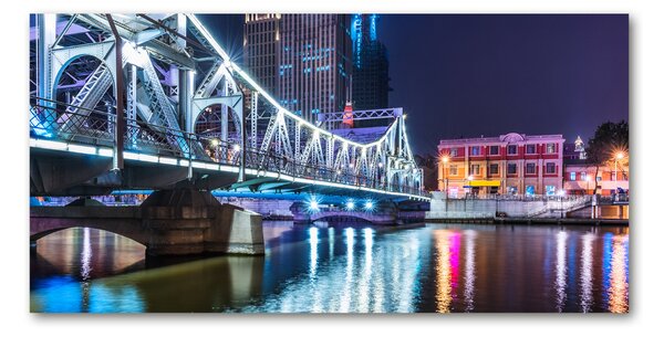 Tablou din Sticlă Shanghai pod